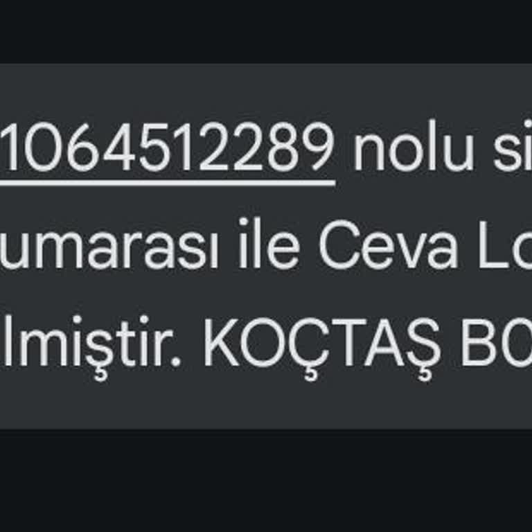 Kargo Bilgilendirme Ve İletişim Sorunu