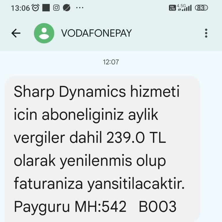 Vodafone Faturasında İzinsiz Abonelik Ücreti Ve Müşteri Hizmetlerine Ulaşamama Sorunu