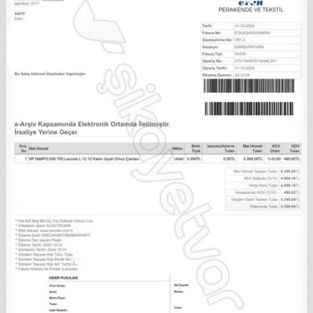 Lacoste Çantada Kalitesizlik Ve İletişimsizlik Sorunu