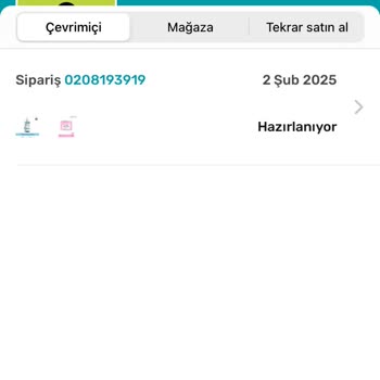 Watsons Sipariş Sorunu: Sepet Boş Görünüyor