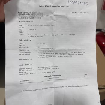 Yeedi Süpürge Makinesi Arızası Ve Servis Sorunu