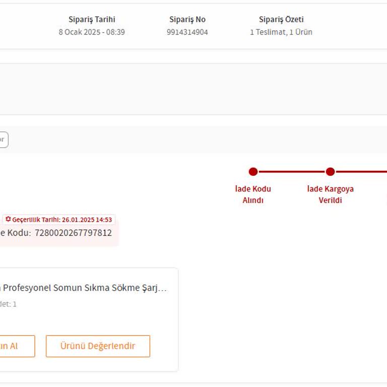 Kullanılmış Ürün Ve İade Sürecindeki Sorunlar
