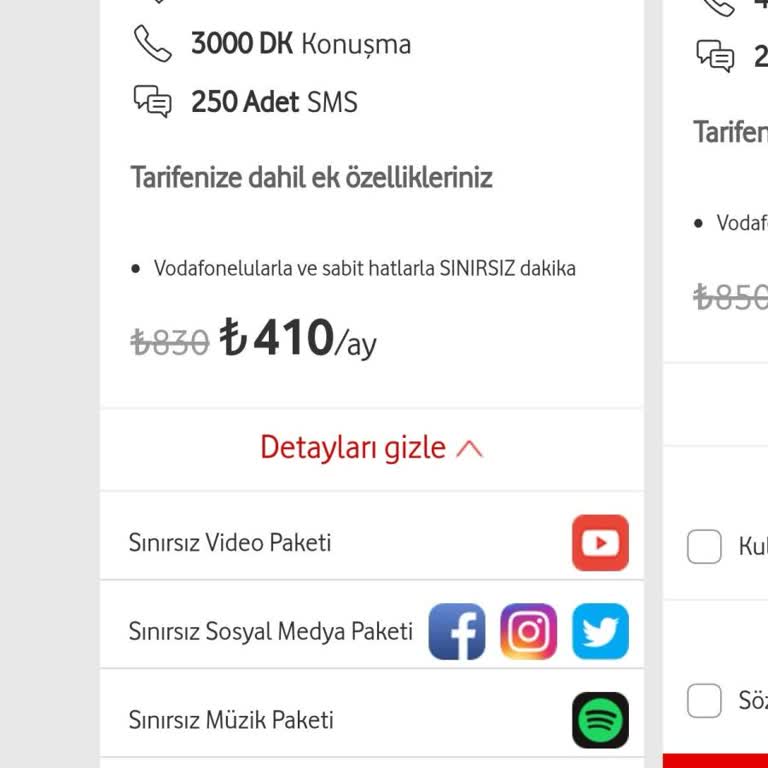 Taahhüt Sonu Paket Geçiş Sorunu