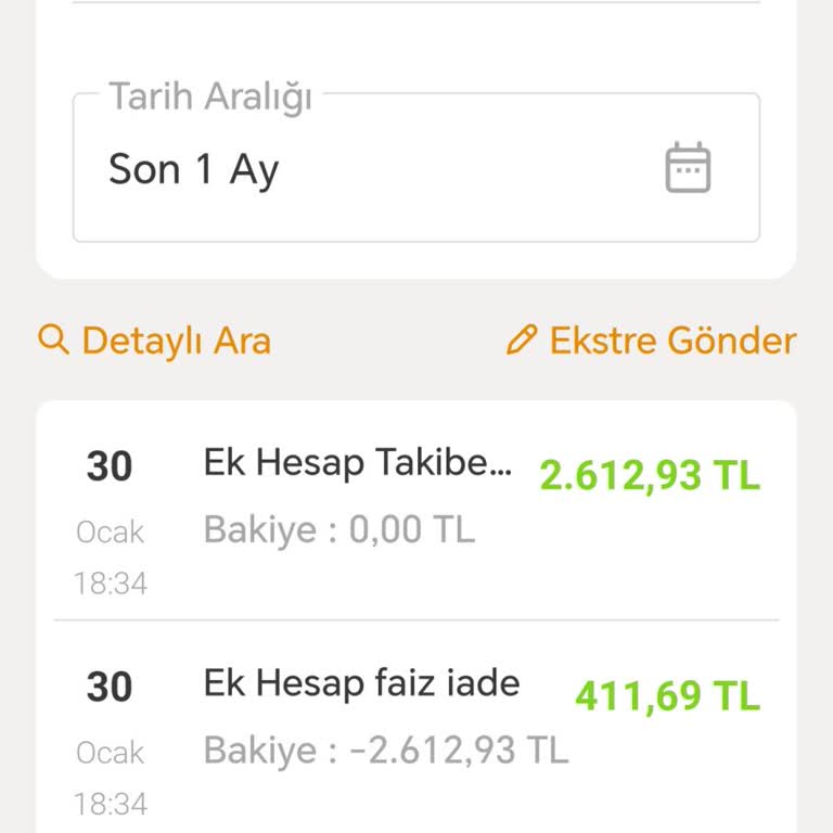 Ek Hesap Faizi Ve Takip Süreci Sorunu