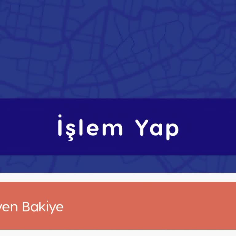 Bursa Kart Uygulaması Para Yükleme Sorunu