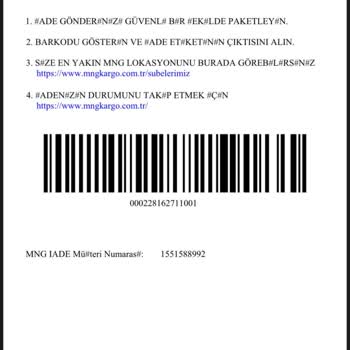 İade Sürecinde MNG Ve Zara Arasında Kalan Müşteri Mağduriyeti