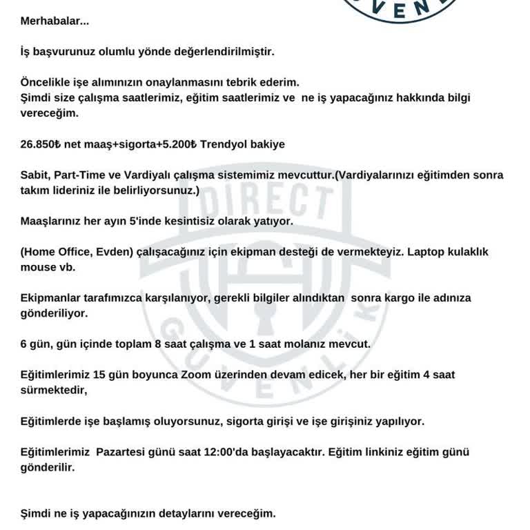 Evden Çalışma İlanı Güven Sorunu Ve Kimlik Bilgisi Kaygısı