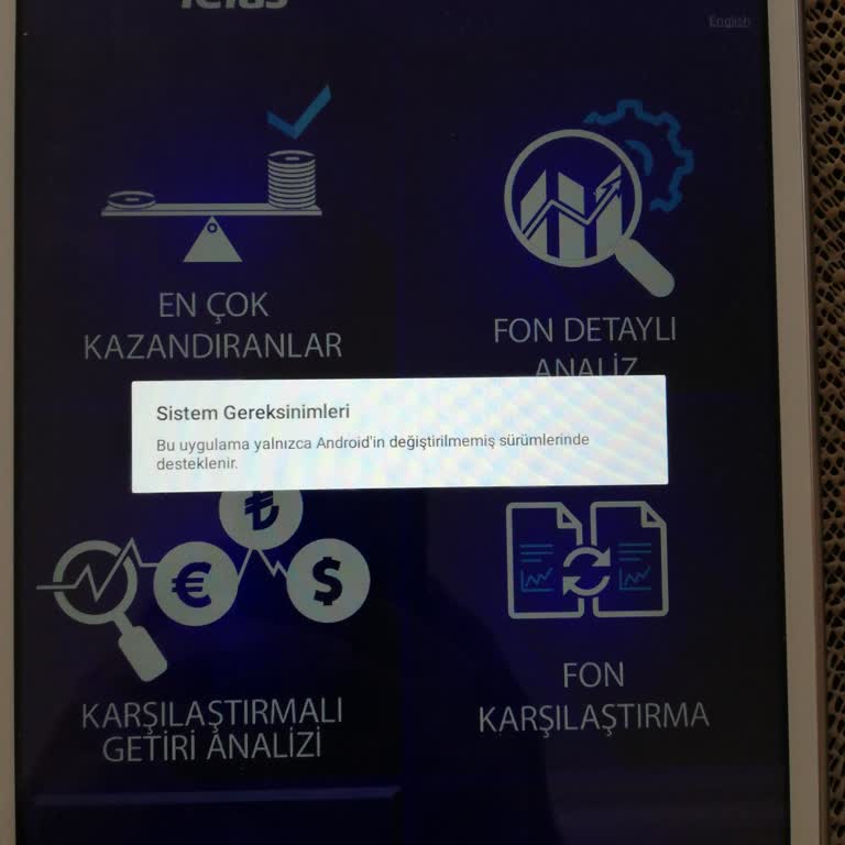 Tefas Uygulaması Giriş Sorunu