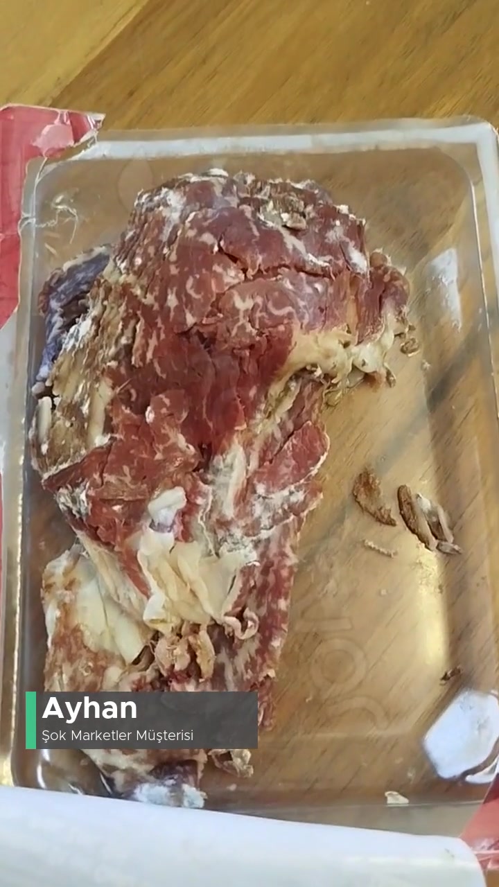 Şok Marketler Lezzetim Marka Pastırma Küflü Çıktı! videonun kapak resmi