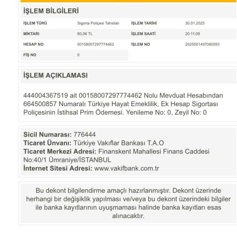 Haberim Olmadan Yapılan Kesinti Mağduriyeti
