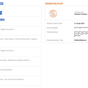 Hepsijet Sorumsuzluğu: Makine Parçam Teslim Edilmiyor