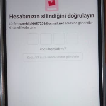 Yanlış Mail Adresiyle Açılan Hesap Ve Kişisel Veri Güvenliği İhlali
