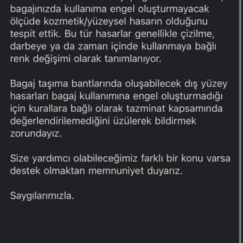 Türk Hava Yolları'nda Bagaj Hasarı Ve İlgisizlik