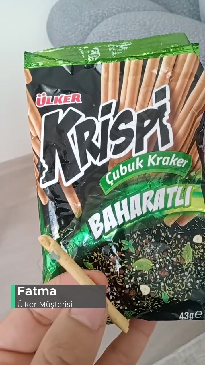 Ülker Çocuklarım İçin Aldığım Krispi İçine Belirsiz Bir Cisim Karışmış! videonun kapak resmi