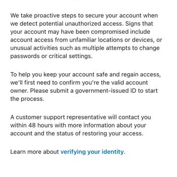 LinkedIn Hesabım Haksız Yere Askıya Alındı!