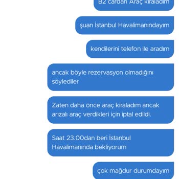 Rezervasyon Hataları Ve İlgisiz Müşteri Hizmetleri