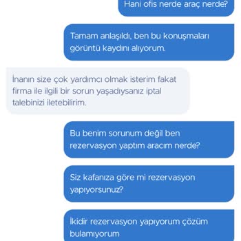 Rezervasyon Hataları Ve İlgisiz Müşteri Hizmetleri