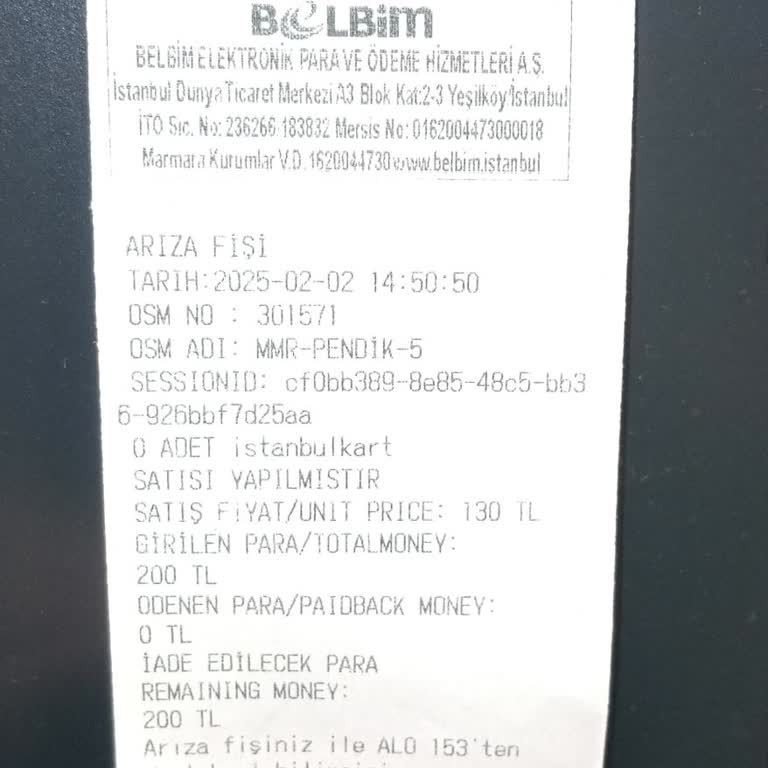 ATM'nin Yuttuğu Para Ve Kart Sorunu