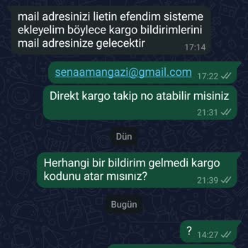 Kargom Nerede? İlgisiz Hizmet!