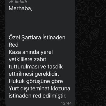 Yurt Dışı Kaskosunda Magdeburger Engeli