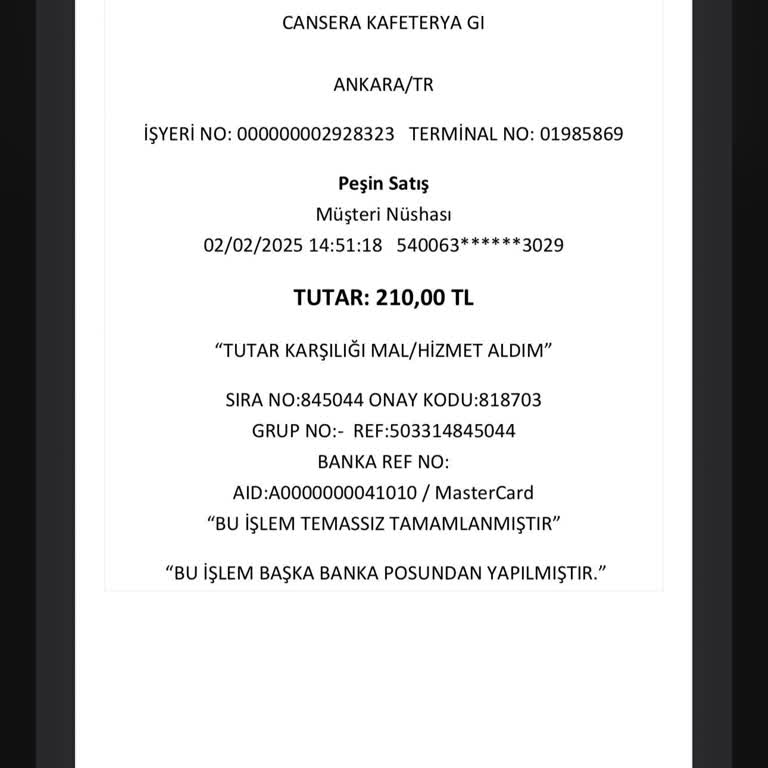 Kahve Siparişinde Saygısız Tavır Ve Yetersiz Hizmet