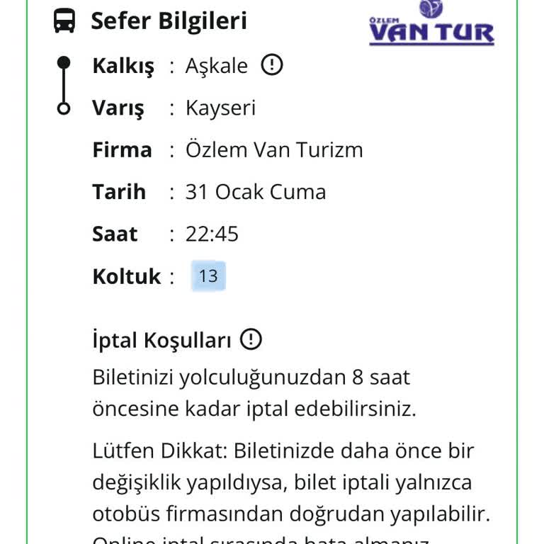 Otobüs Gelmedi, Mağduriyet Yaşadım