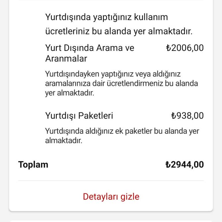 Vodafone'un Yurtdışı Paketleri Ve Ekstra Ücret Şoku