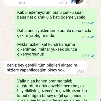 Kazançlarımın Ödenmemesi Ve Hesabımın Sıfırlanması