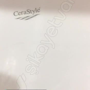 Cerastyle Çok Severek Aldığım Lavabom Kılcal Çatlaklar İçerisinde Kaldı!