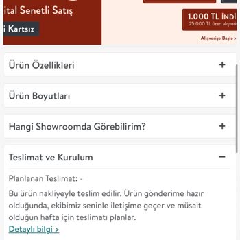 Ücretsiz Kurulum Sözü Tutulmayan Gardırop