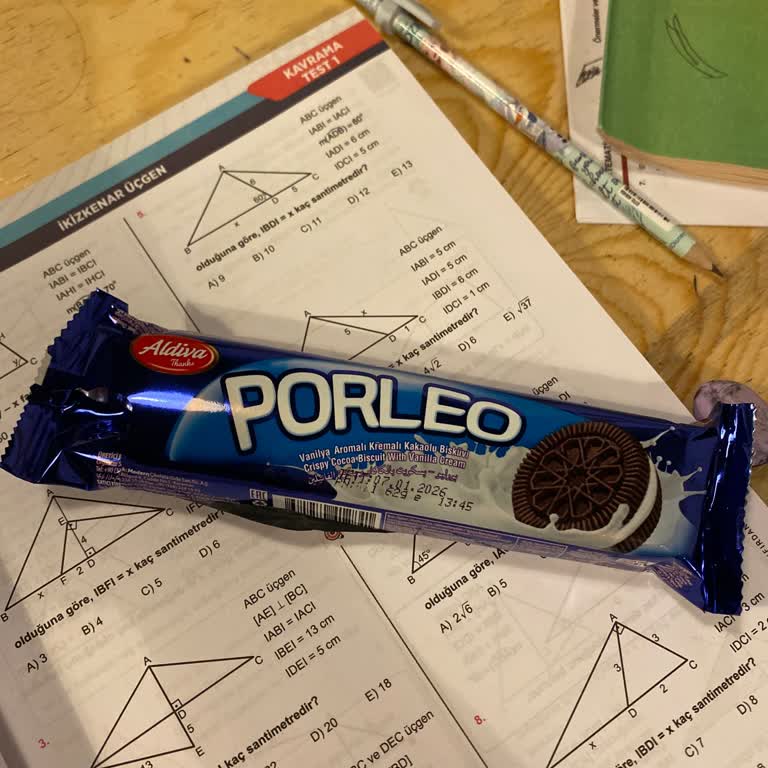 Küllük Tadında Bisküvi Deneyimi