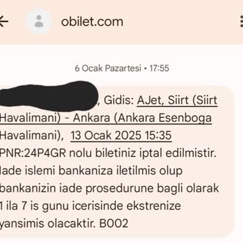 İptal Edilen Biletin Ücreti Neden İade Edilmiyor?