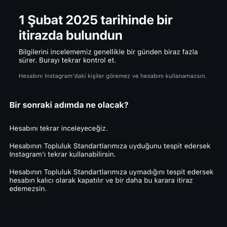 Instagram Hesabım Sebepsiz Yere Askıya Alındı!