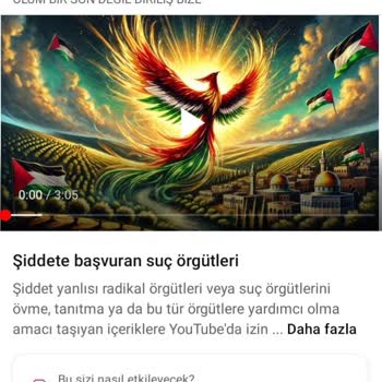 Youtube.com.com'un İsrail Yanlısı Sansürü Ve Çifte Standardı