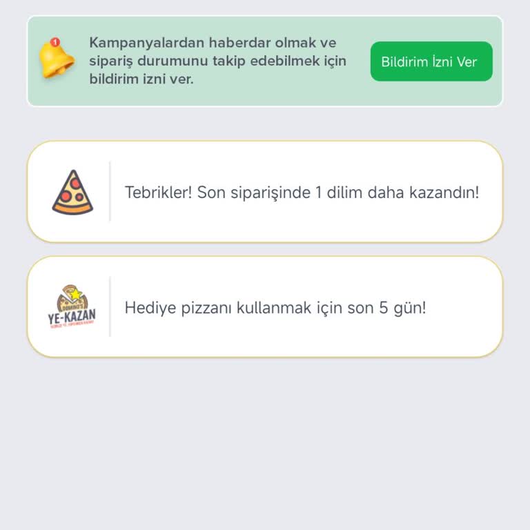 Domino's Pizza Ye-Kazan Kampanyasında Hediye Pizza Sorunu