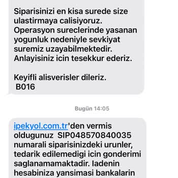 İpekyol İndirimli Mont Siparişinde Tedarik Sorunu