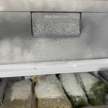 Arçelik Derin Dondurucuda Aşırı Karlanma Sorunu