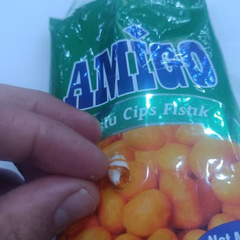 Cips Paketinde Şok Edici Sürpriz