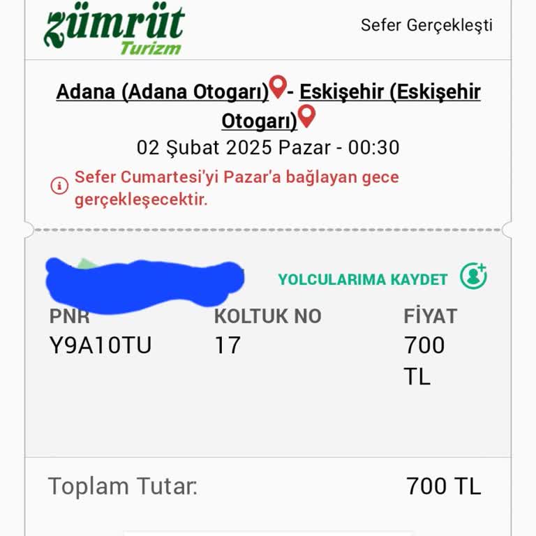 Otobüs Firmasında Yaşanan Sorunlar ve Müşteri Deneyimi