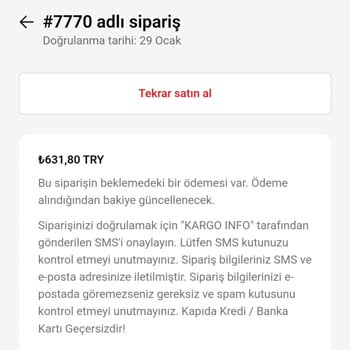 Yanlış Ürün Ve Yetersiz Müşteri Hizmeti