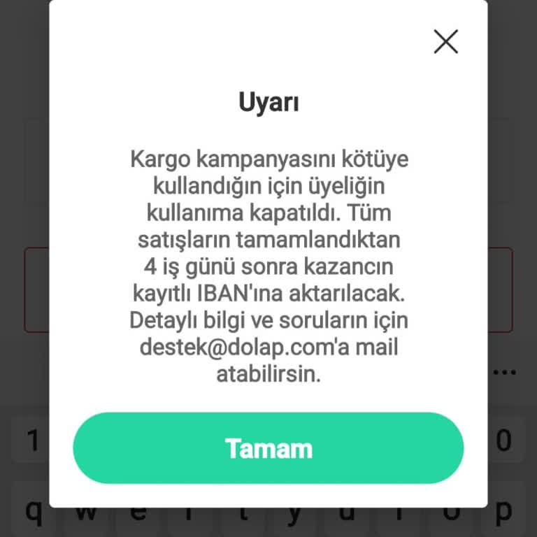 Ürün Satışında Sürekli Askıya Alma Sorunu
