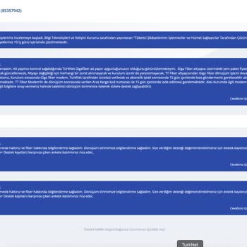 Gigafiber Sözleri Ve Gerçekleşmeyen Vaadler