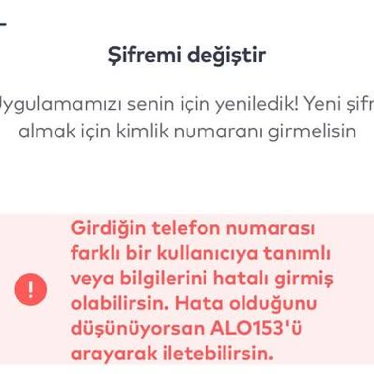 İstanbul Kart Uygulamasında Kayıt Sorunu