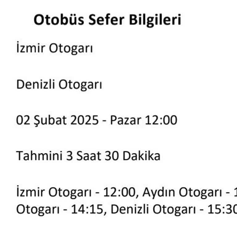 Otobüs Yolculuğunda Kıyafet Müdahalesi