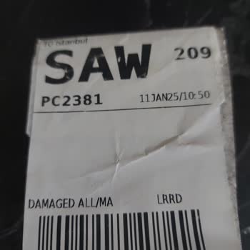 Pegasus Uçuşunda Valiz Hasarı Ve Şaşırtan Etiket Skandalı