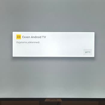 Onvo Televizyon Uygulama Güncellemeleri Sorunu