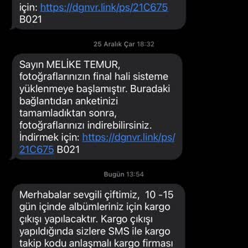 Geciken Albüm Teslimatı Ve İletişim Sorunları