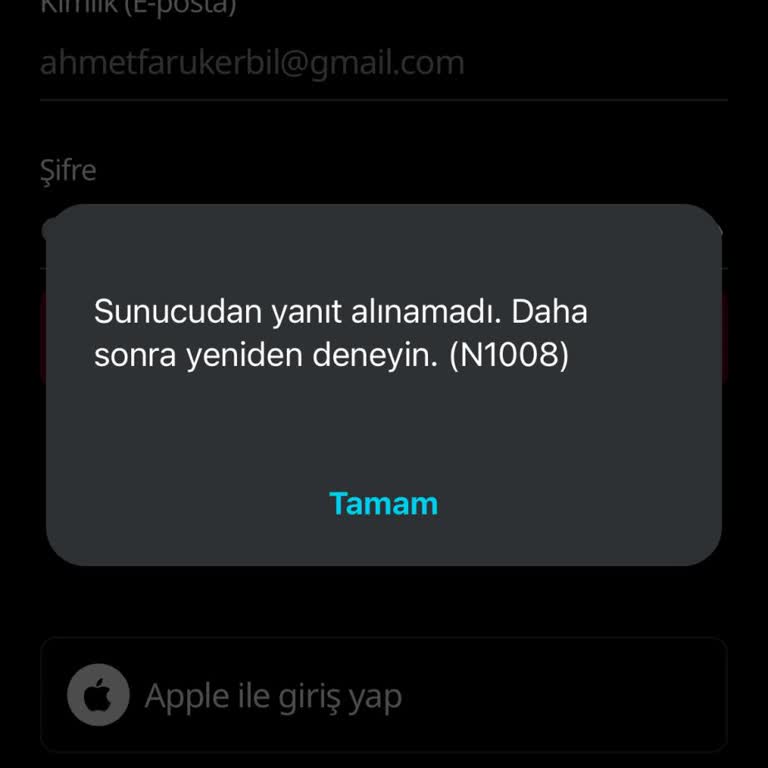 LG Thinq Uygulaması N1008 Hatası İle Kullanılamıyor
