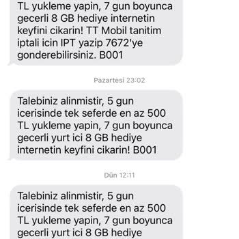 Türk Telekom'un 8 GB İnternet Kampanyası Hayal Kırıklığı