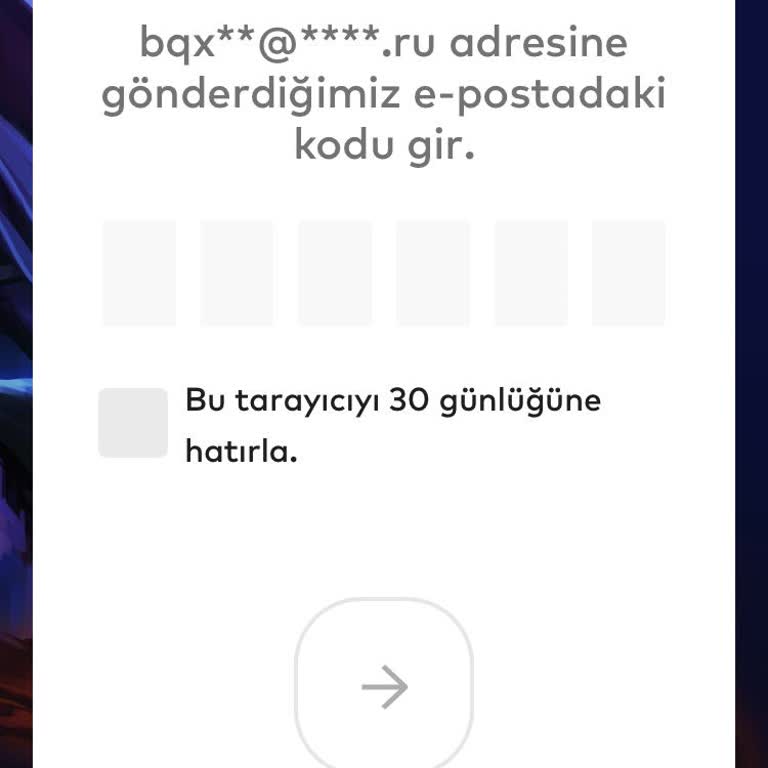 Yanlış E-posta Adresi Sorunu